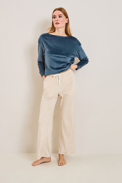 PANTALON DE PYJAMA MULTICO BLANC