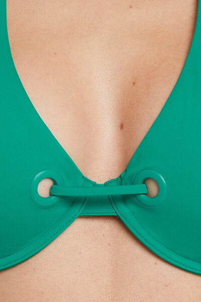 MAILLOT DE BAIN TRIANGLE ARMATURES VERT