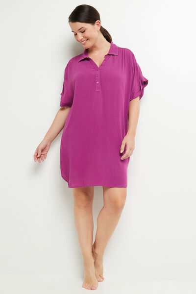 TUNIQUE BEACHWEAR FUCHSIA