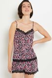 SYARA TOP NOIR/ROSE