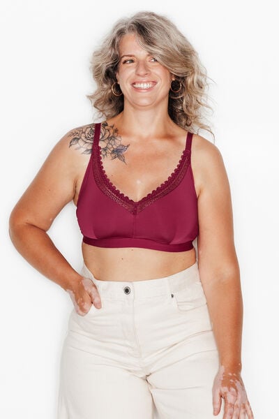 Soutien-gorge Post op&eacute;ratoire Triangle BORDEAUX