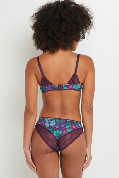 CULOTTE MICROFIBRE VIOLET
