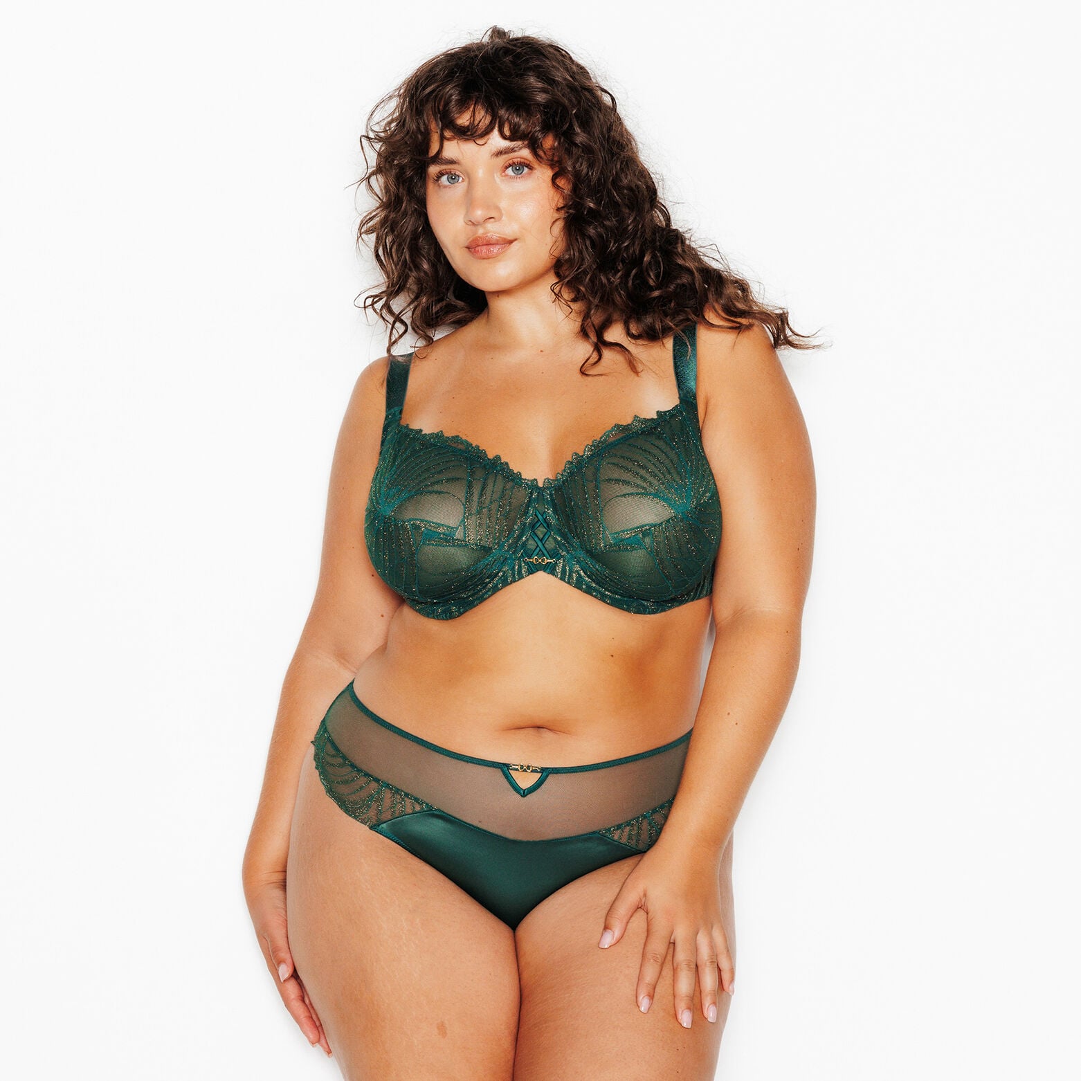 JADELYN SOUTIEN-GORGE GRANDE TAILLE MULTICO VERT