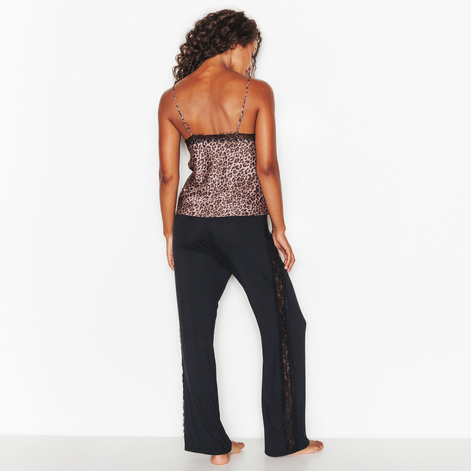 ITOO PANTALON DE PYJAMA NOIR