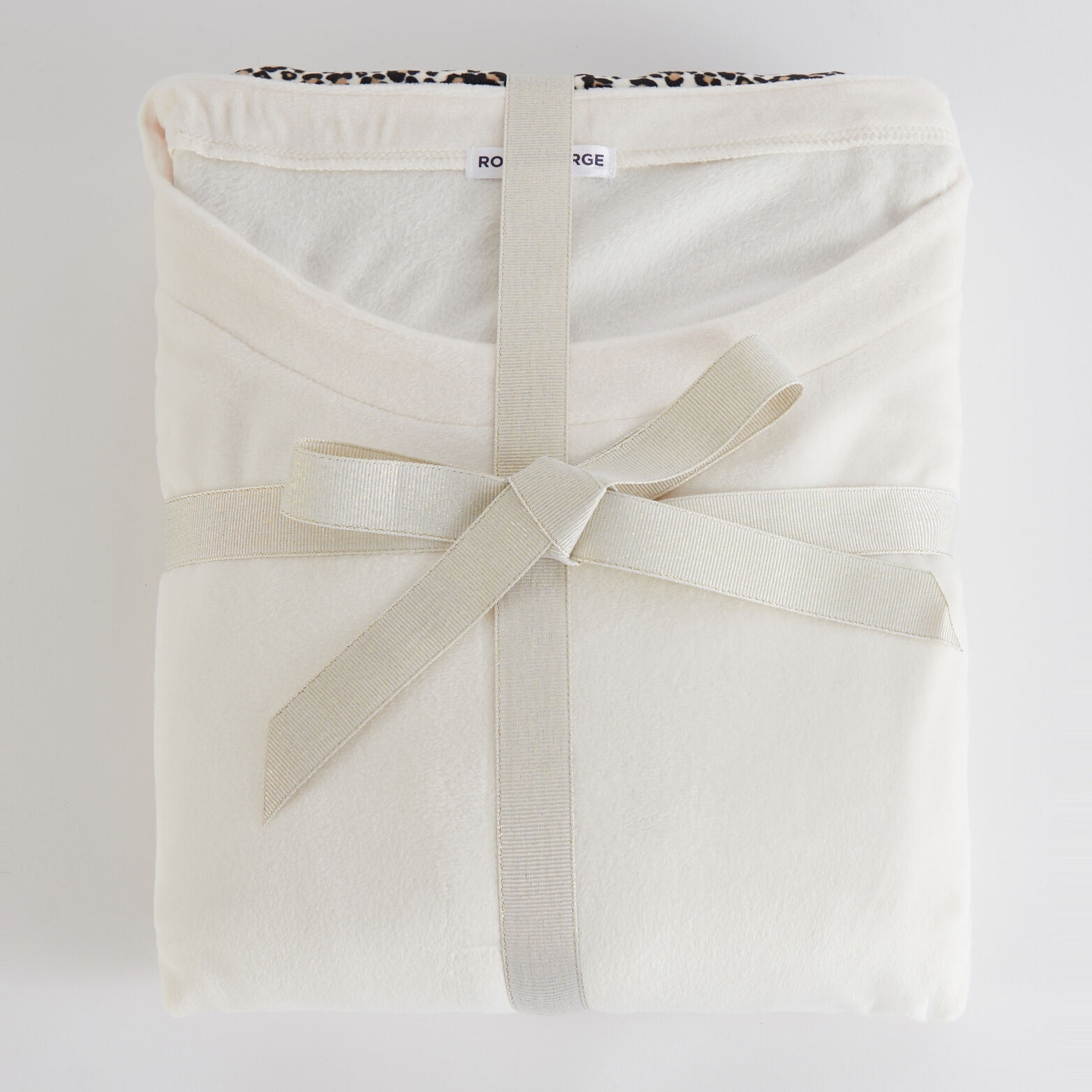 HOANI PYJAMA 2 PIECES VELOURS ECRU