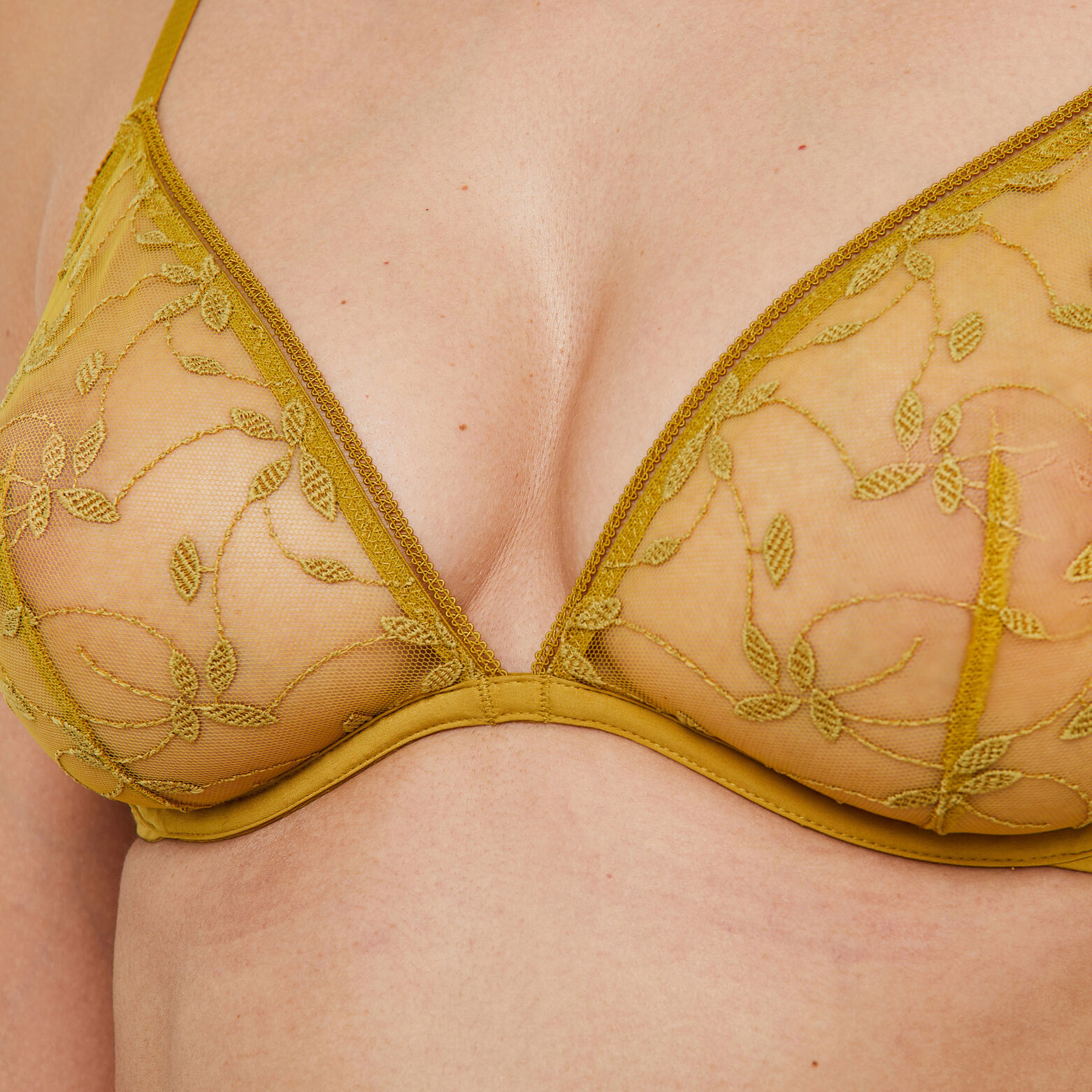 FUNKY SOUTIEN-GORGE TRIANGLE OCRE