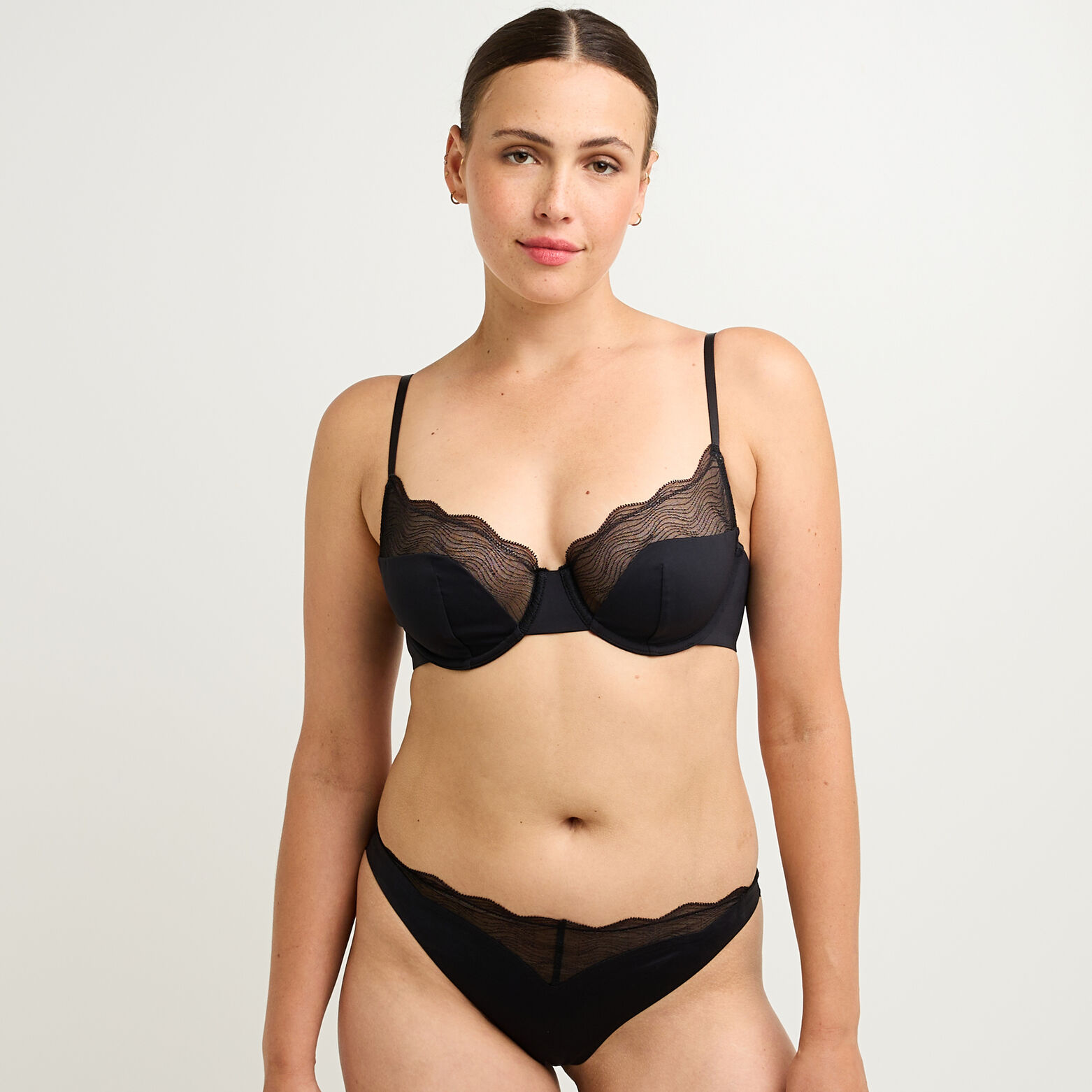 FEELING SOUTIEN-GORGE EMBOITANT NOIR