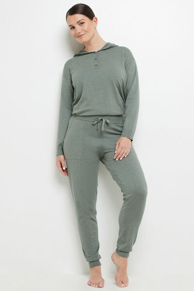 CAFE JOGGER VISCOSE KAKI