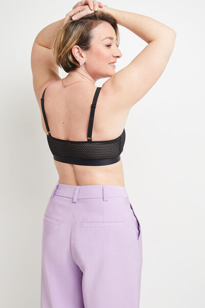 CLEA Soutien-gorge Post opératoire Brassière NOIR