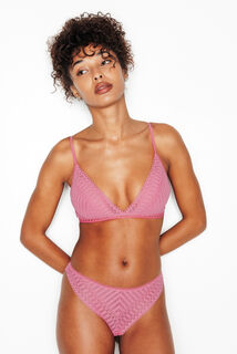 IMANY SOUTIEN-GORGE SANS ARMATURE AMPLI ROSE