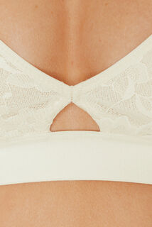 INES SOUTIEN-GORGE SANS ARMATURES ECRU