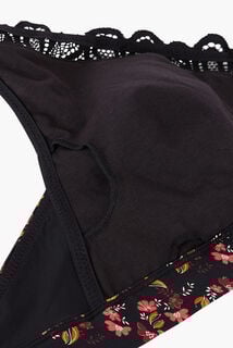 SYARA Soutien-gorge Post op&eacute;ratoire Triangle NOIR