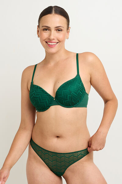 FANFAN SOUTIEN-GORGE AMPLIFORME  VERT FONCE