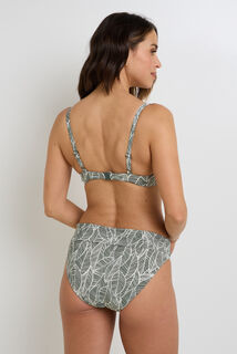 NAJA Maillot de bain culotte maxi MULTICO VERT