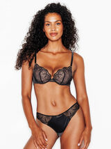 INOUIE SOUTIEN-GORGE AMPLIFORME PUSH-UP NOIR