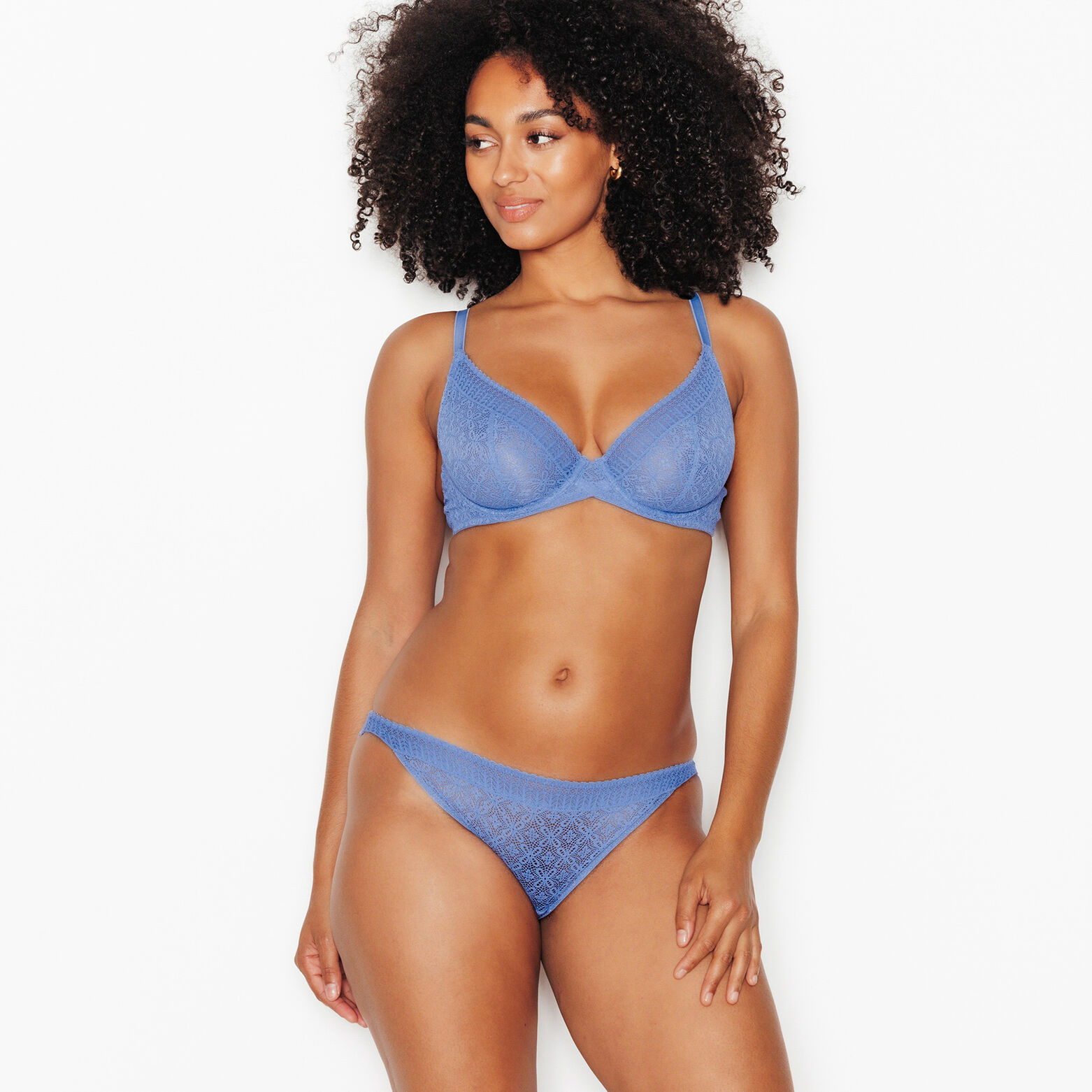 SWEET culotte dentelle BLEU