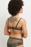 CELINE SOUTIEN-GORGE CORBEILLE DENTELLE KAKI