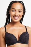 DENTELLE SOUTIEN-GORGE PUSH NOIR