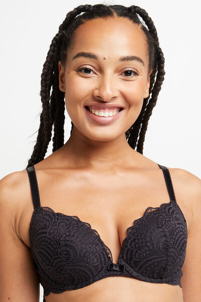 SOUTIEN-GORGE PUSH NOIR