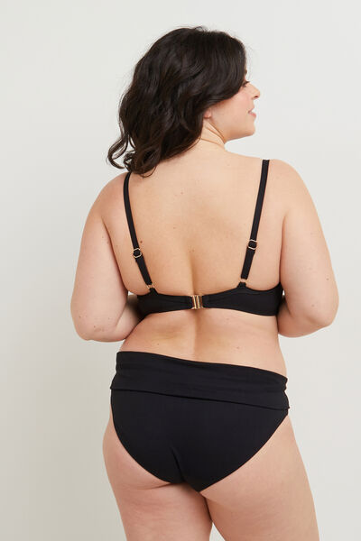 MALOU Maillot de bain culotte maxi NOIR