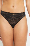 BEVERLY TANGA DENTELLE NOIR