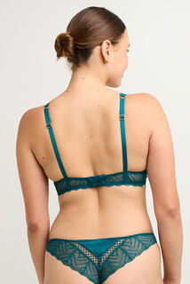 FEMME SOUTIEN-GORGE  AMPLIFORME DENTELLE CANARD