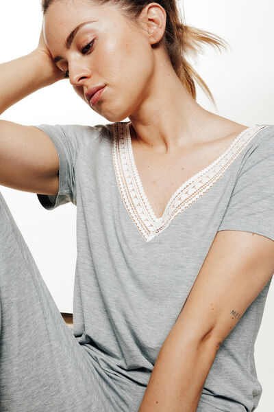 Tee-shirt manches courtes GRIS