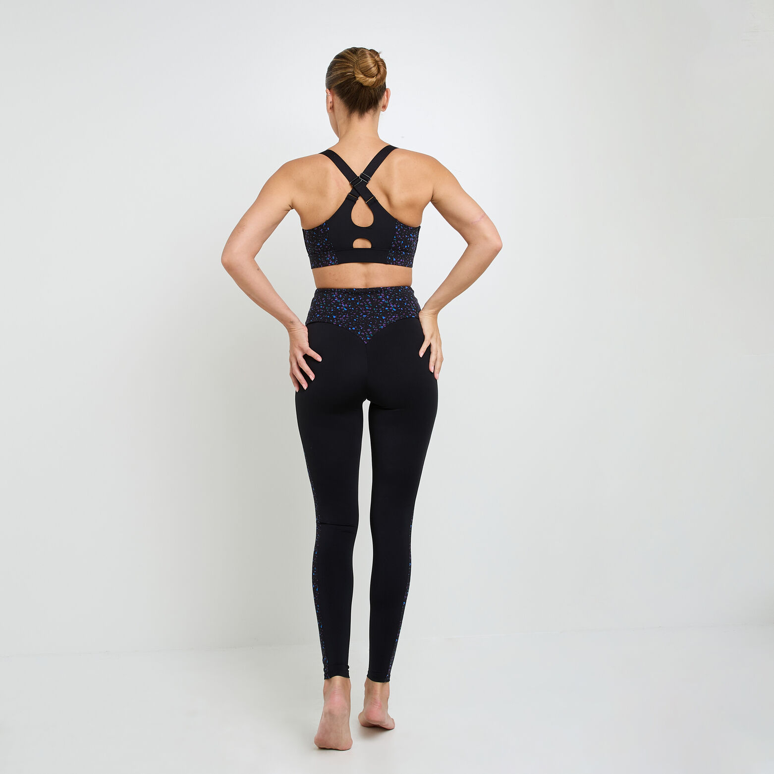 HYPNOTIC LEGGING DE SPORT MULTICO NOIR