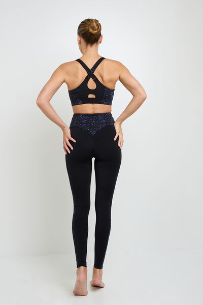 HYPNOTIC LEGGING DE SPORT MULTICO NOIR