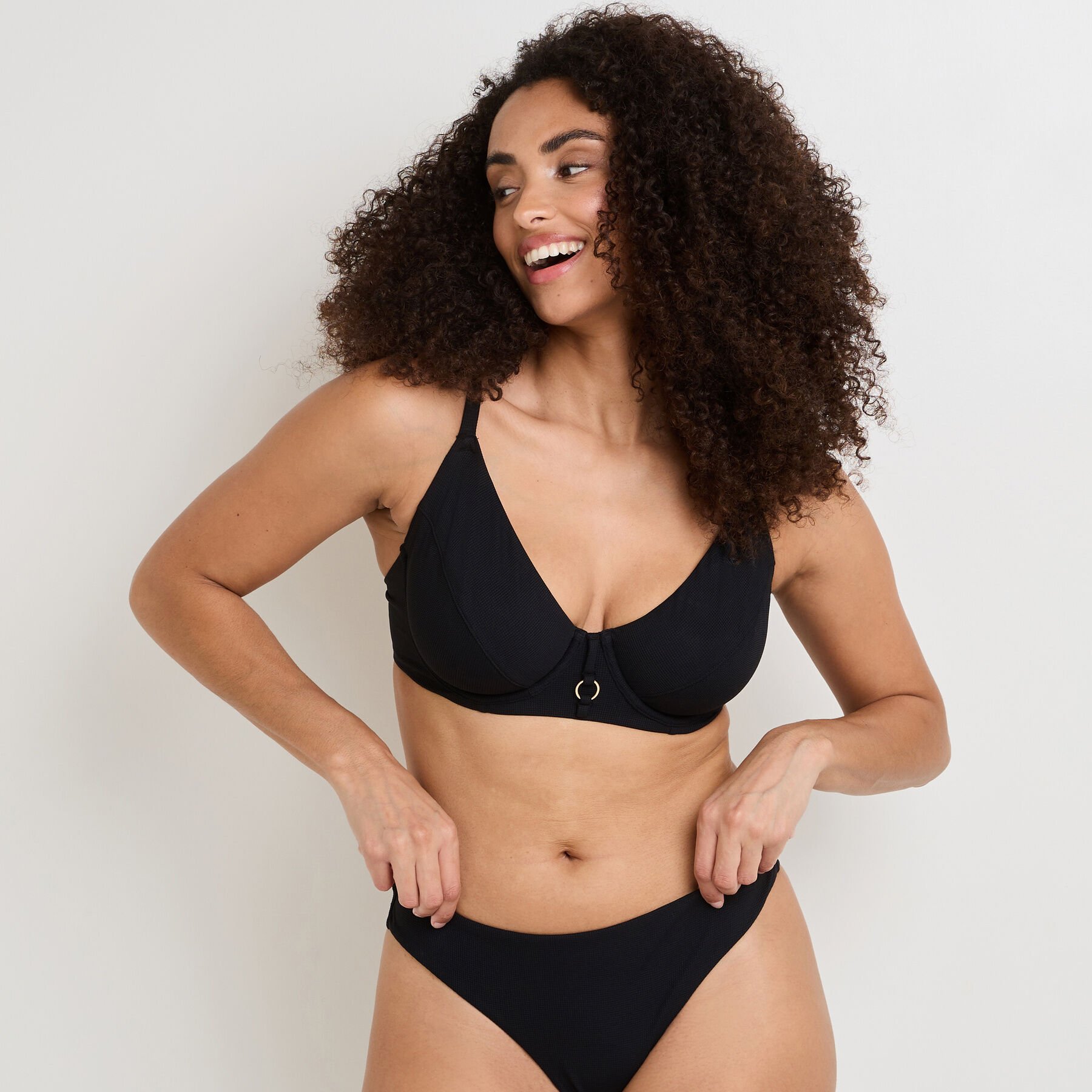 Maillot de bain grande taille femme maillot grand bonnet RougeGorge