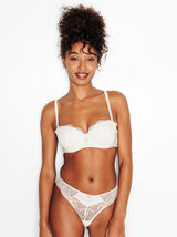 INOUIE SOUTIEN-GORGE AMPLIFORME BANDEAU BLANC
