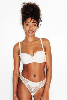 INOUIE SOUTIEN-GORGE AMPLIFORME BANDEAU BLANC