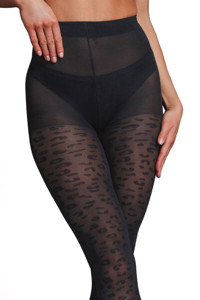 COLLANT FANTAISIE 20 DENIERS NOIR