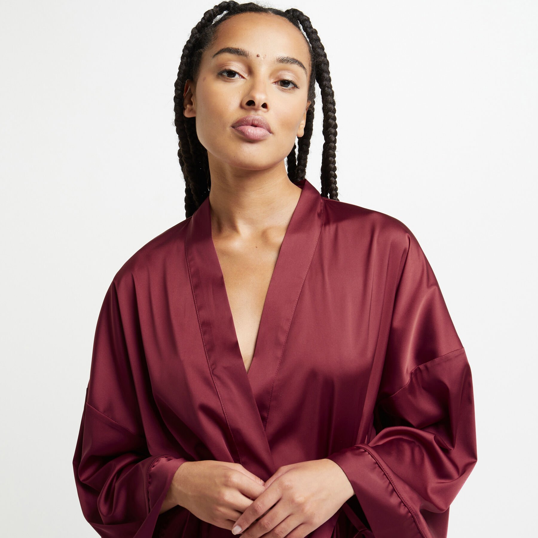 Kimono satin nuit sale