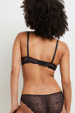 DENTELLE SOUTIEN-GORGE AMPLI EMBOITANT NOIR