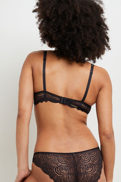 SOUTIEN-GORGE AMPLI EMBOITANT NOIR