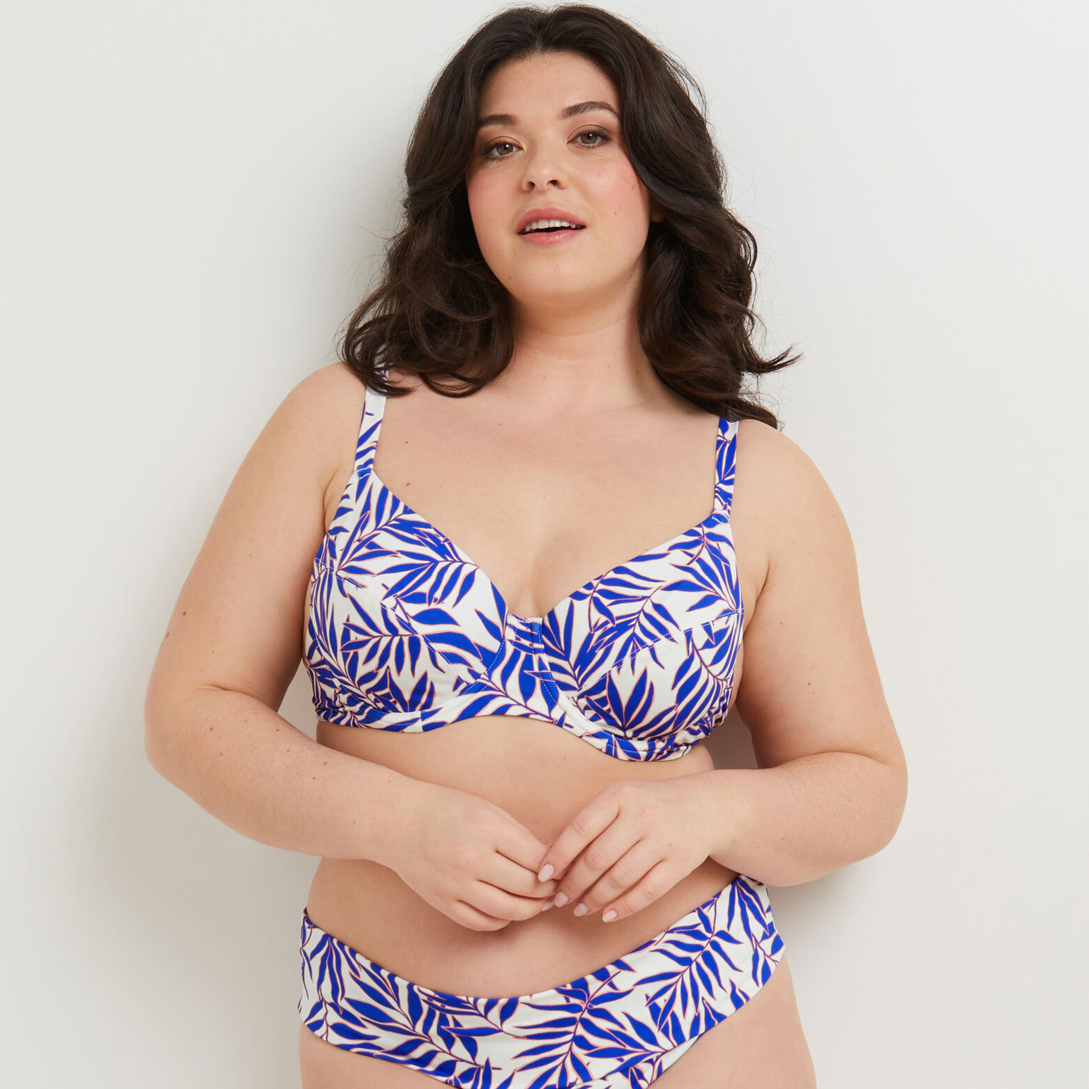 MOON MAILLOT DE BAIN EMBOITANT MULTICO BLANC