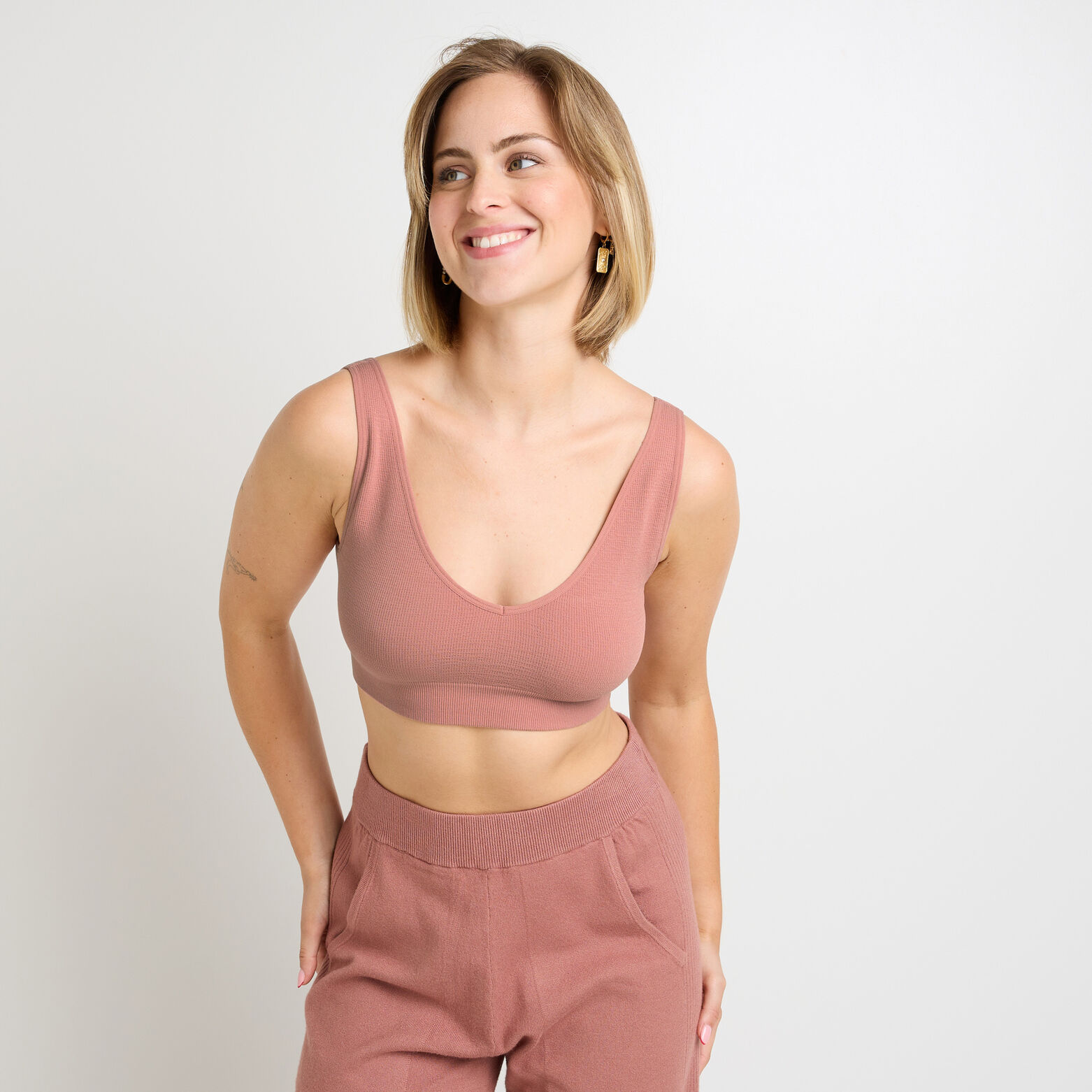 FIDELE BRASSIERE  ROSE