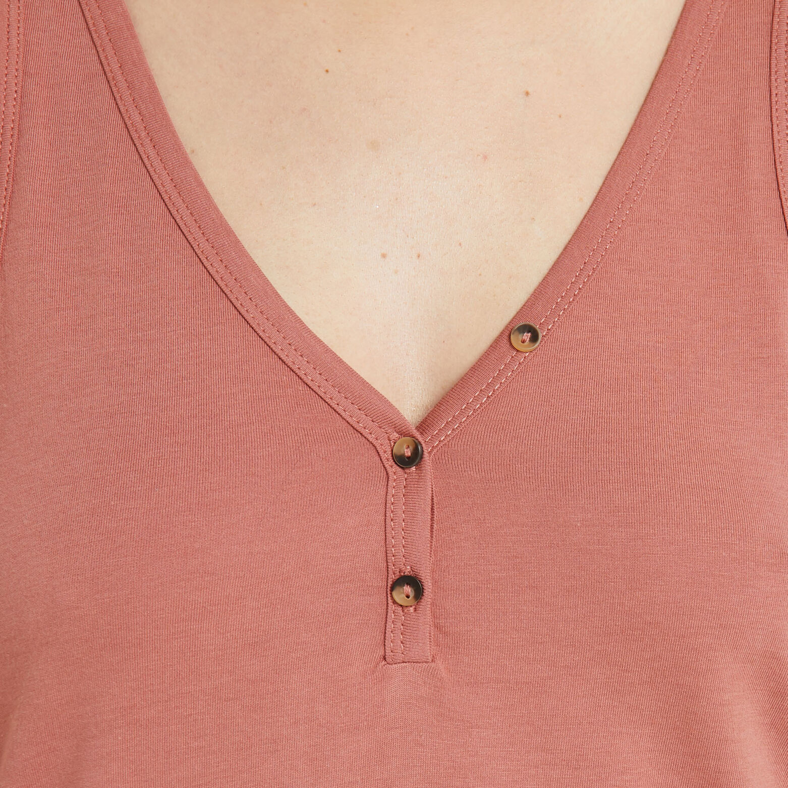 BAMBI TOP COTON ROSE