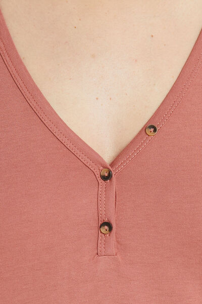 TOP COTON ROSE