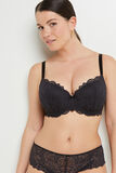 DENTELLE SOUTIEN-GORGE AMPLI EMBOITANT NOIR