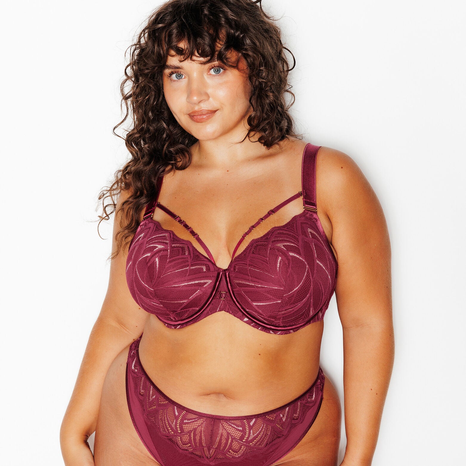 JAINA SOUTIEN-GORGE AMPLIFORME BORDEAUX