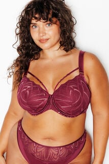 JAINA SOUTIEN-GORGE AMPLIFORME BORDEAUX