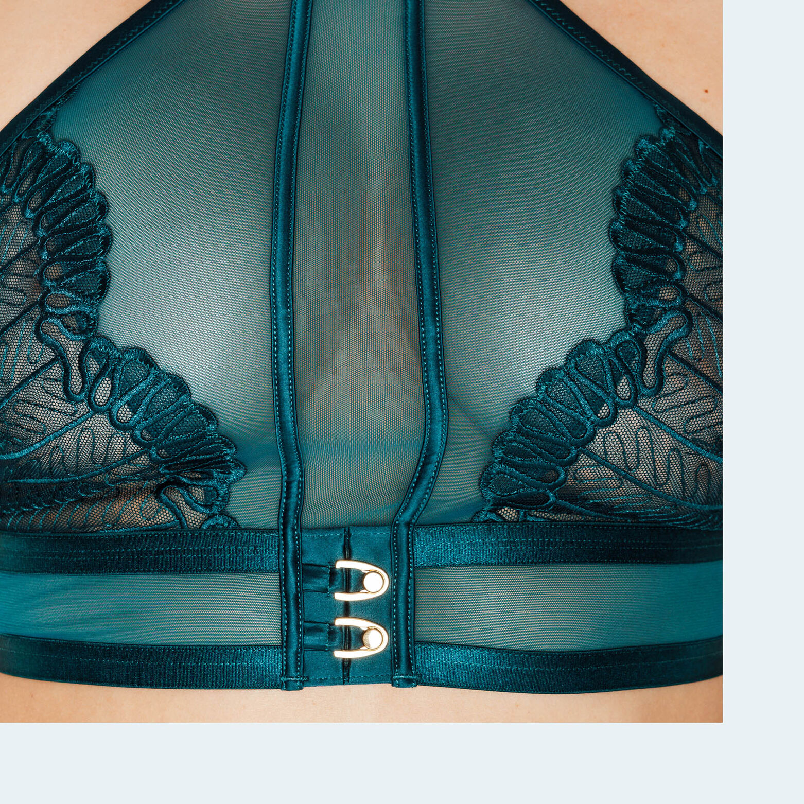 BLAKE SOUTIEN-GORGE SANS ARMATURES PETROLE