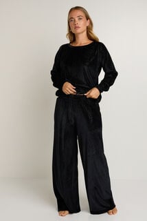 FILOU PANTALON VELOURS NOIR