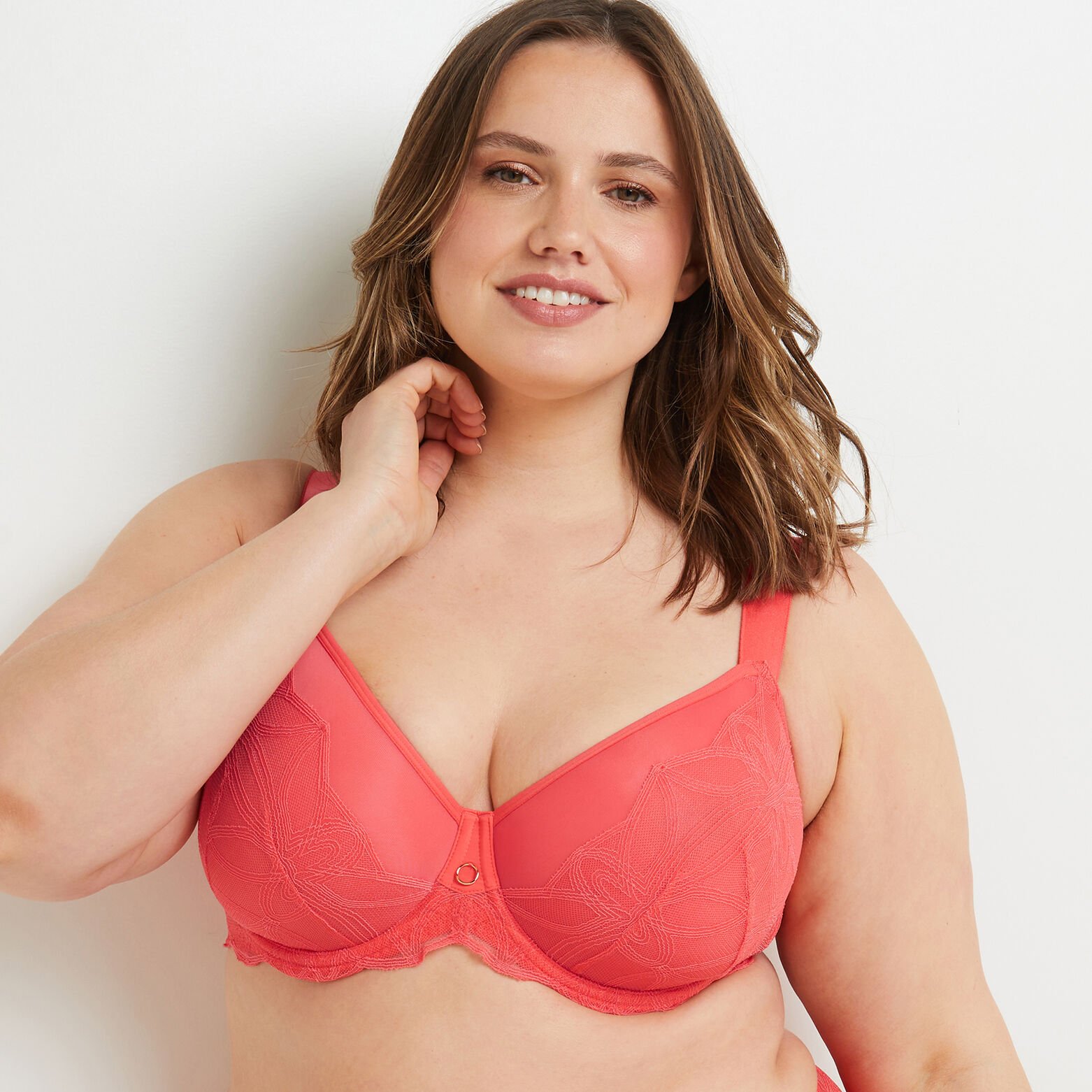 DEBORAH SOUTIEN-GORGE AMPLIFORME SPACER GRANDE TAI CORAIL
