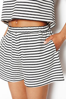 PAVANE SHORT MULTICO BLANC