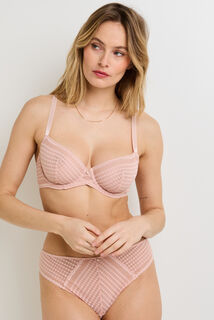 FLO SOUTIEN-GORGE EMBOITANT DENTELLE POUDRE