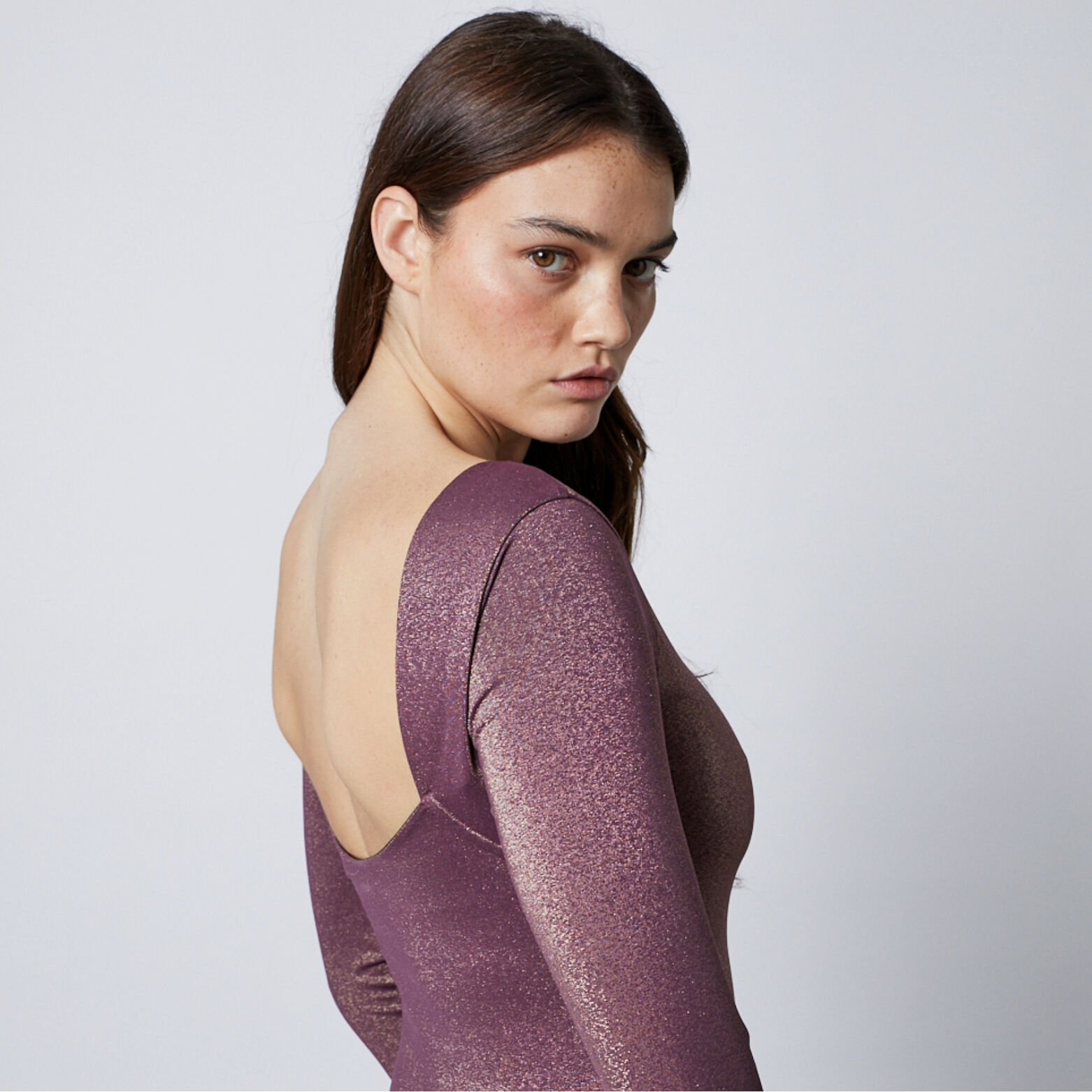 ISALYS BODY LUREX VIOLET