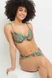 LAIKA MAILLOT DE BAIN CORBEILLE VERT
